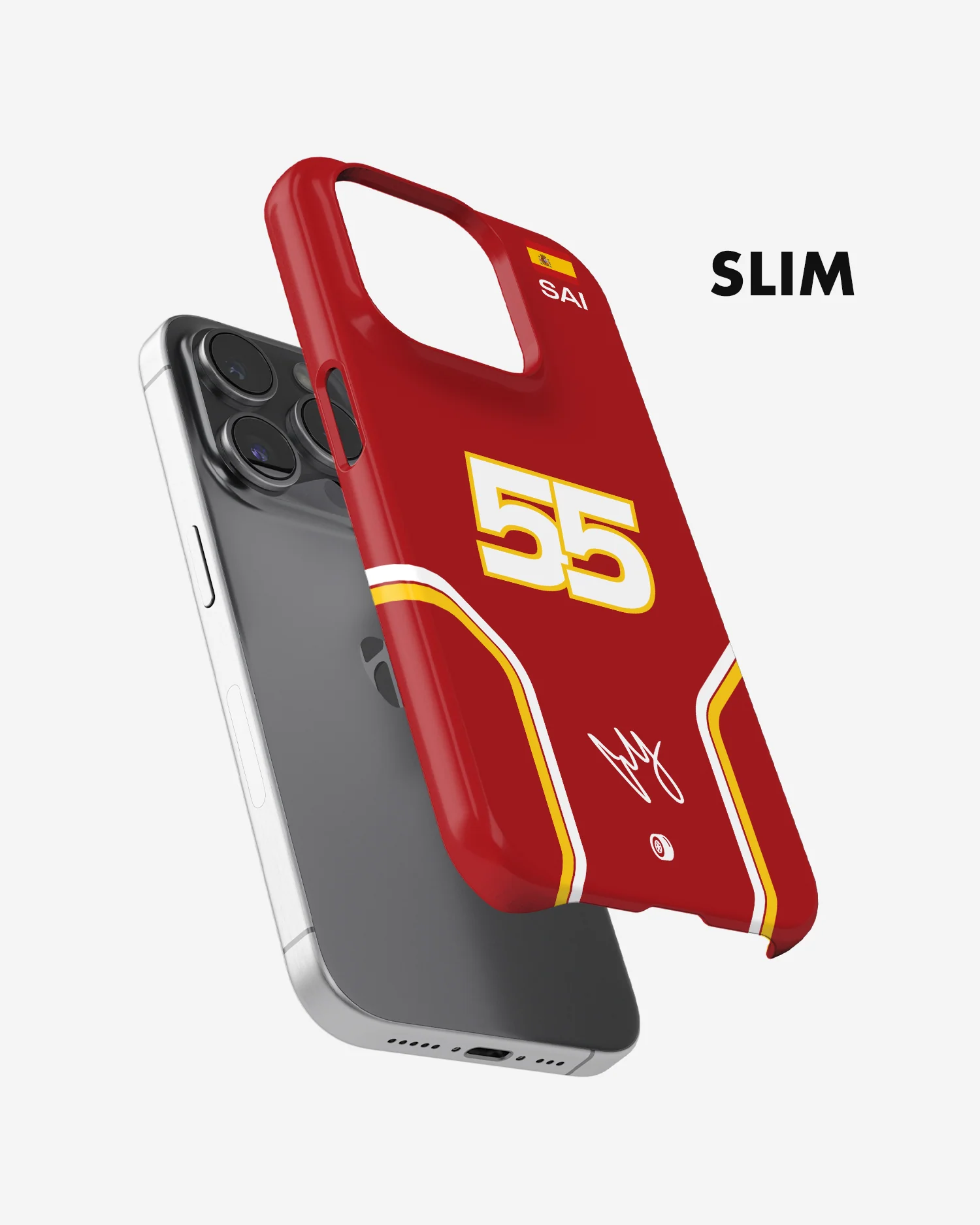 Carlos Sainz 2024 F1 Phone Case - Image 2