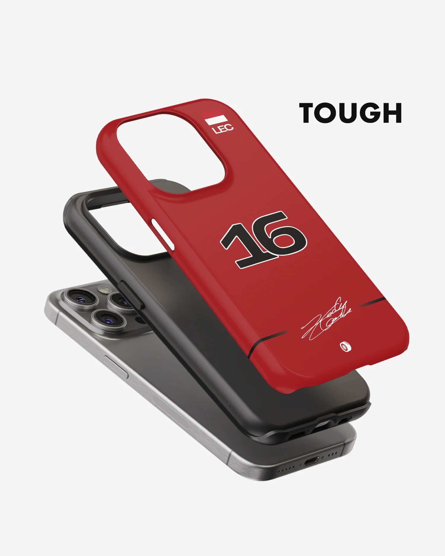 Charles Leclerc 2022 F1 Phone Case - Image 3