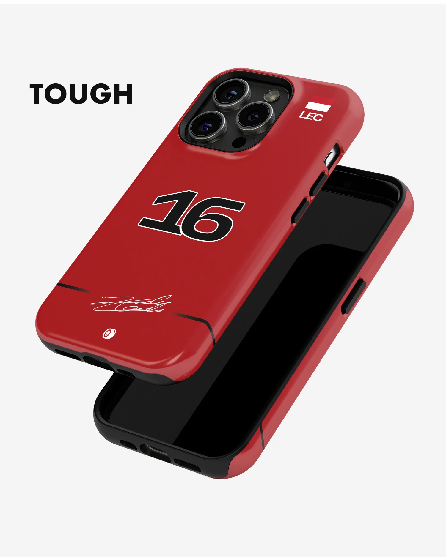 Charles Leclerc 2022 F1 Phone Case - Image 6