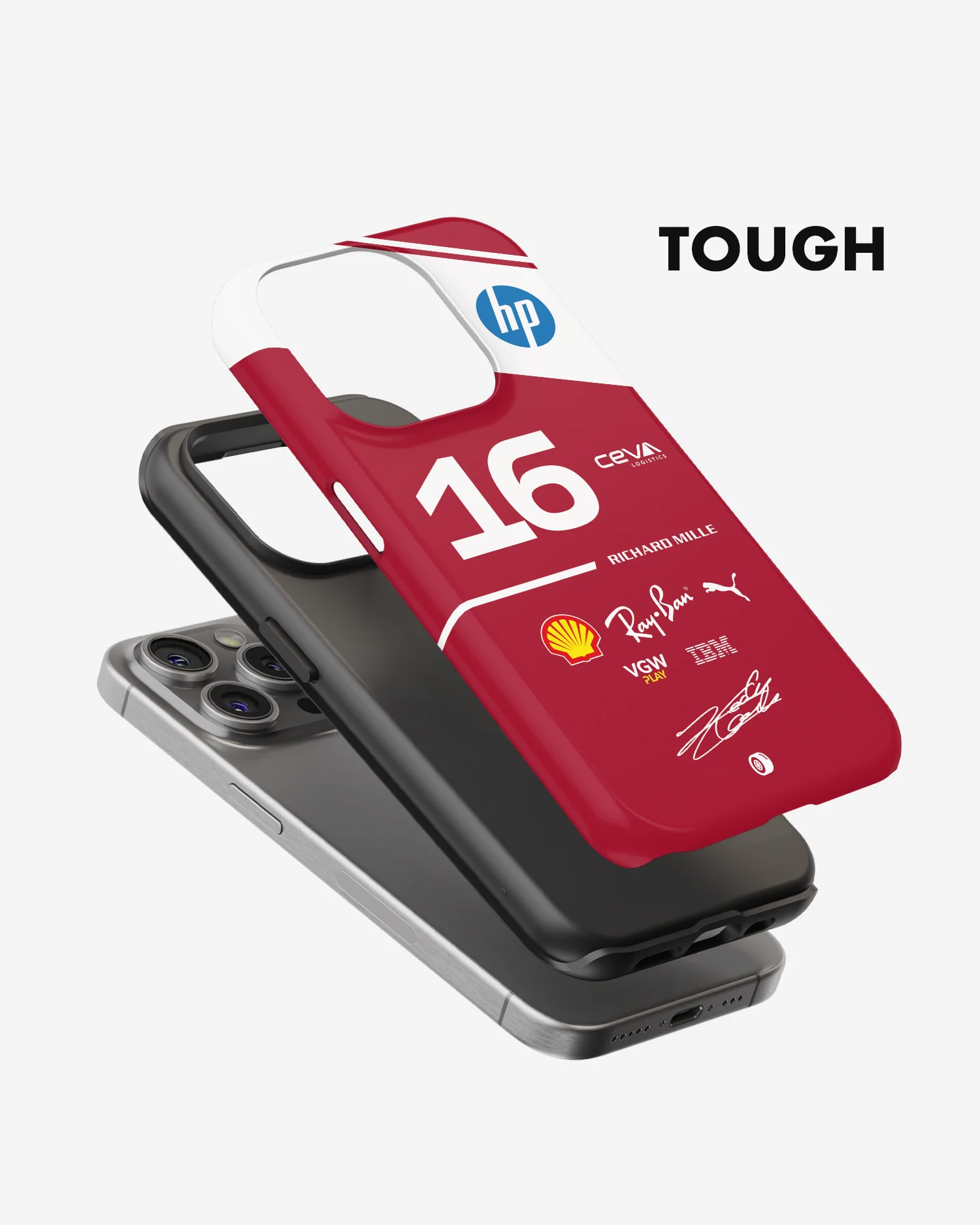 Charles Leclerc 2025 F1 Phone Case - Image 3
