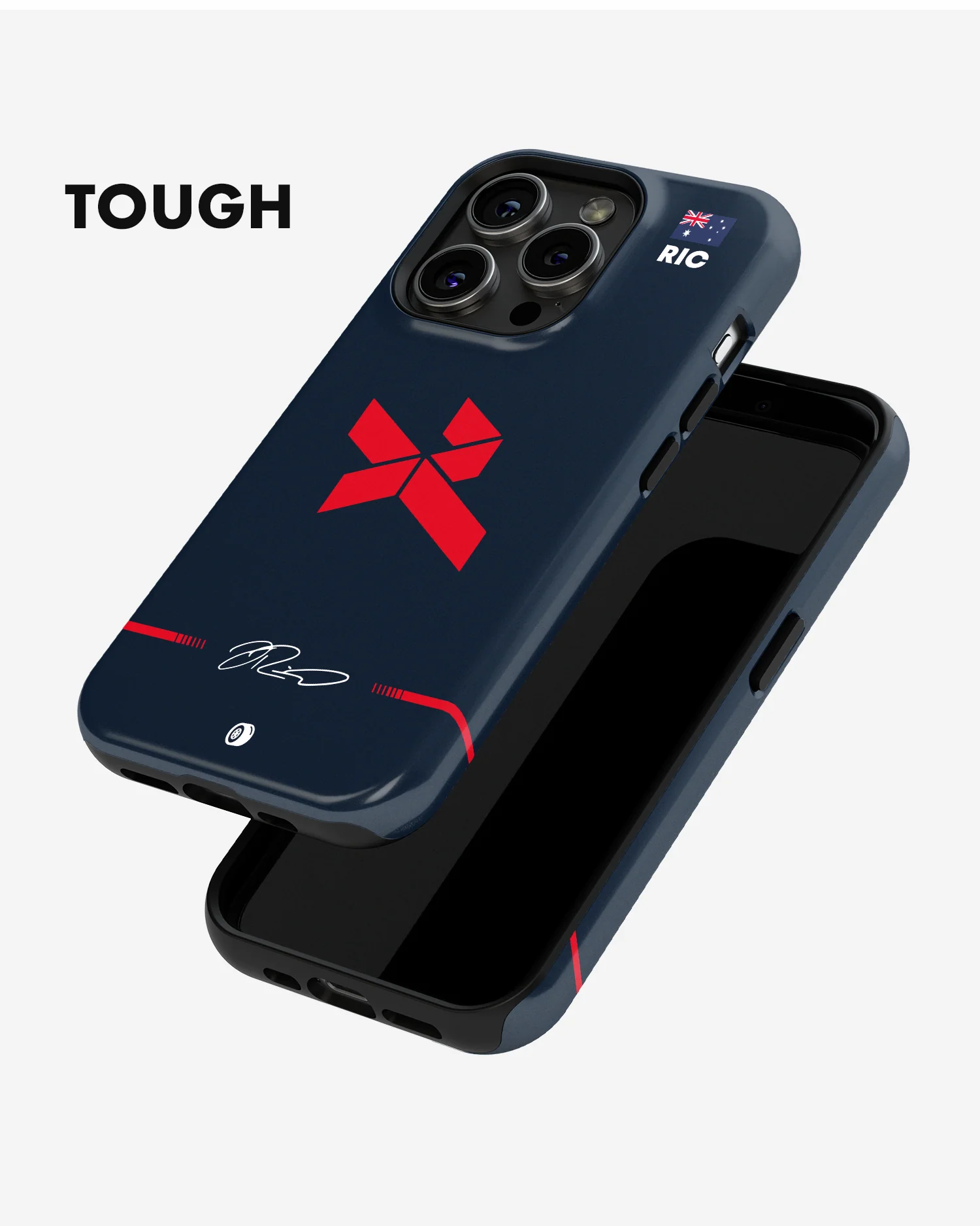 Daniel Ricciardo Logo 2022 Red Bull Racing F1 Phone Case - Image 6