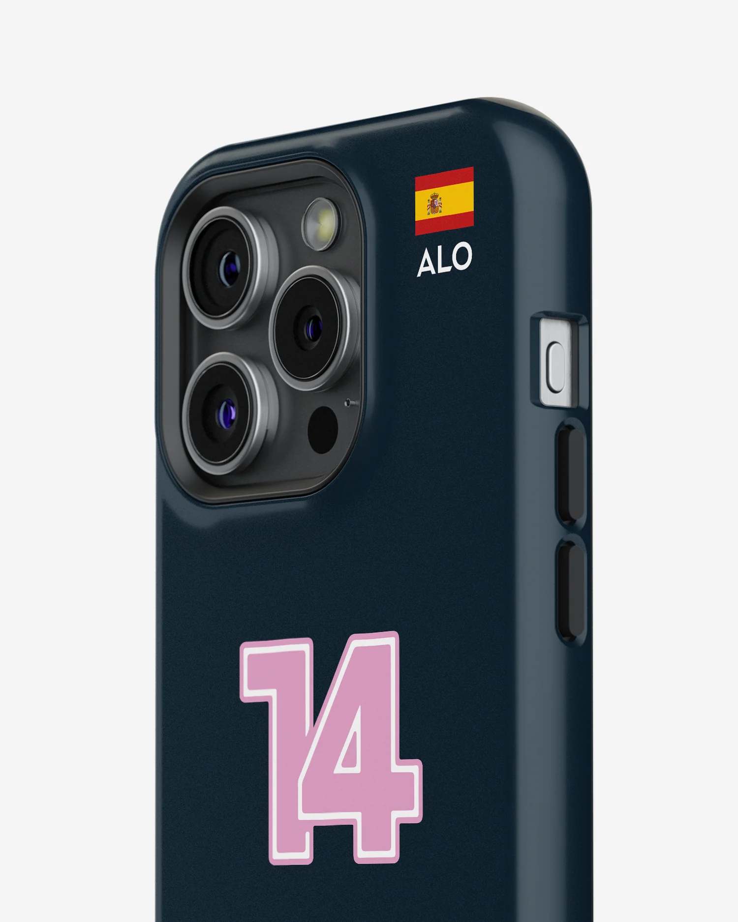 Fernando Alonso 2022 Alpine F1 Phone Case - Image 4