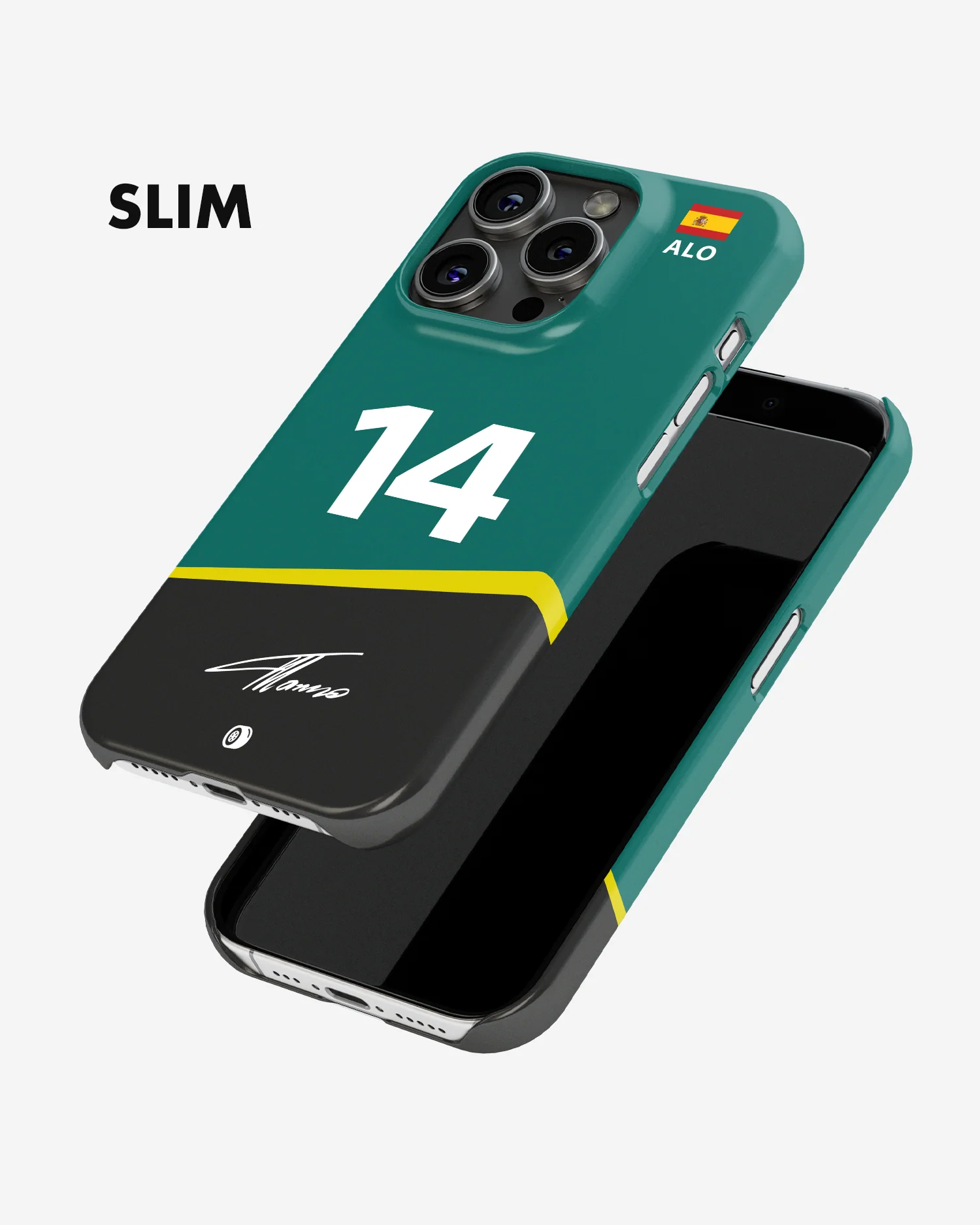 Fernando Alonso 2024 Aston Martin F1 Phone Case - Image 5