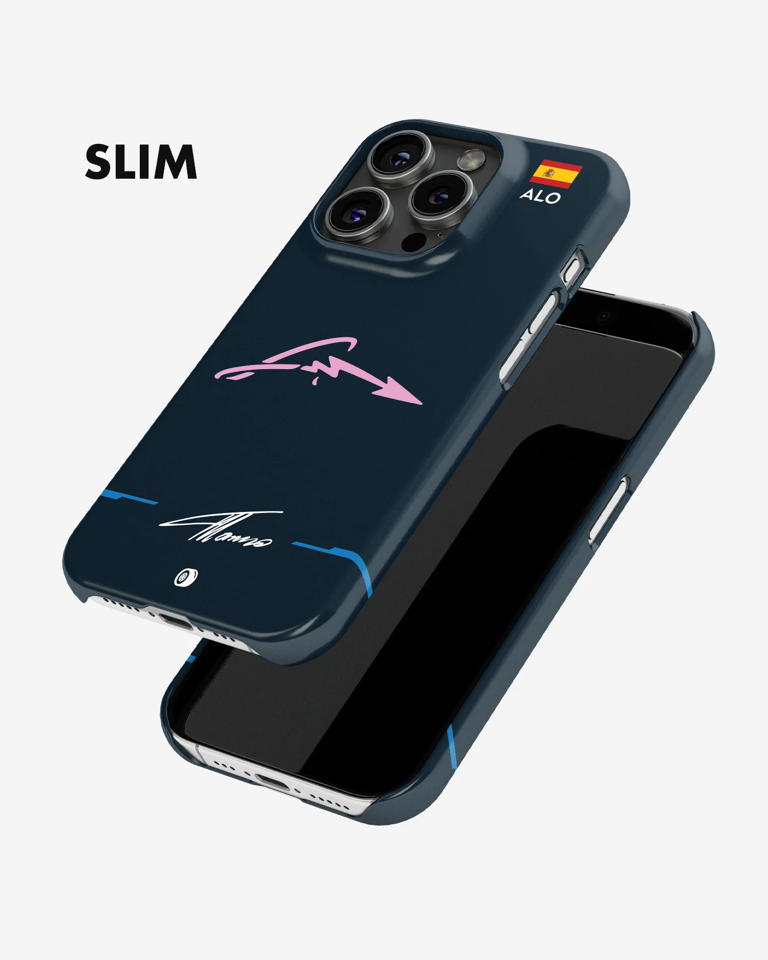 Fernando Alonso Logo 2022 Alpine F1 Phone Case - Image 5