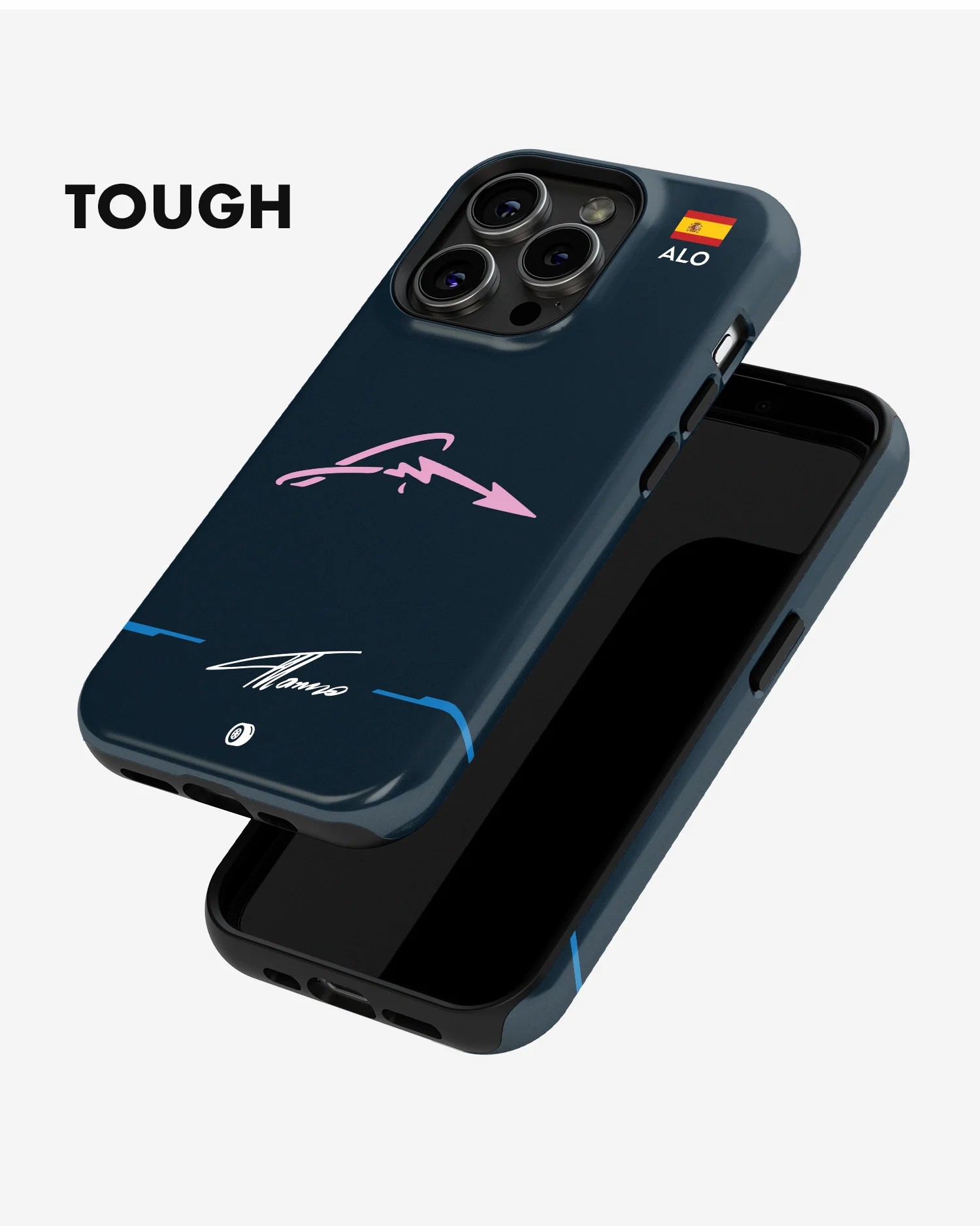Fernando Alonso Logo 2022 Alpine F1 Phone Case - Image 6