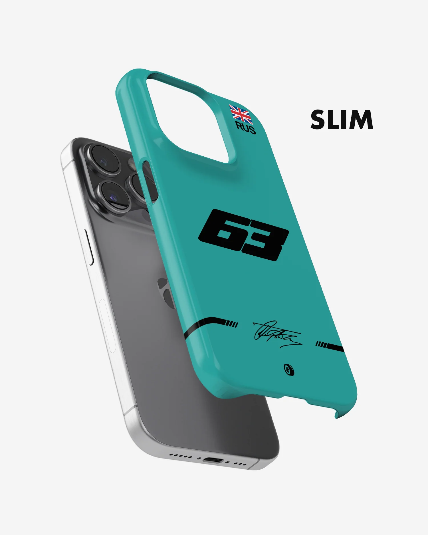 George Russell 2022 F1 Phone Case - Image 2