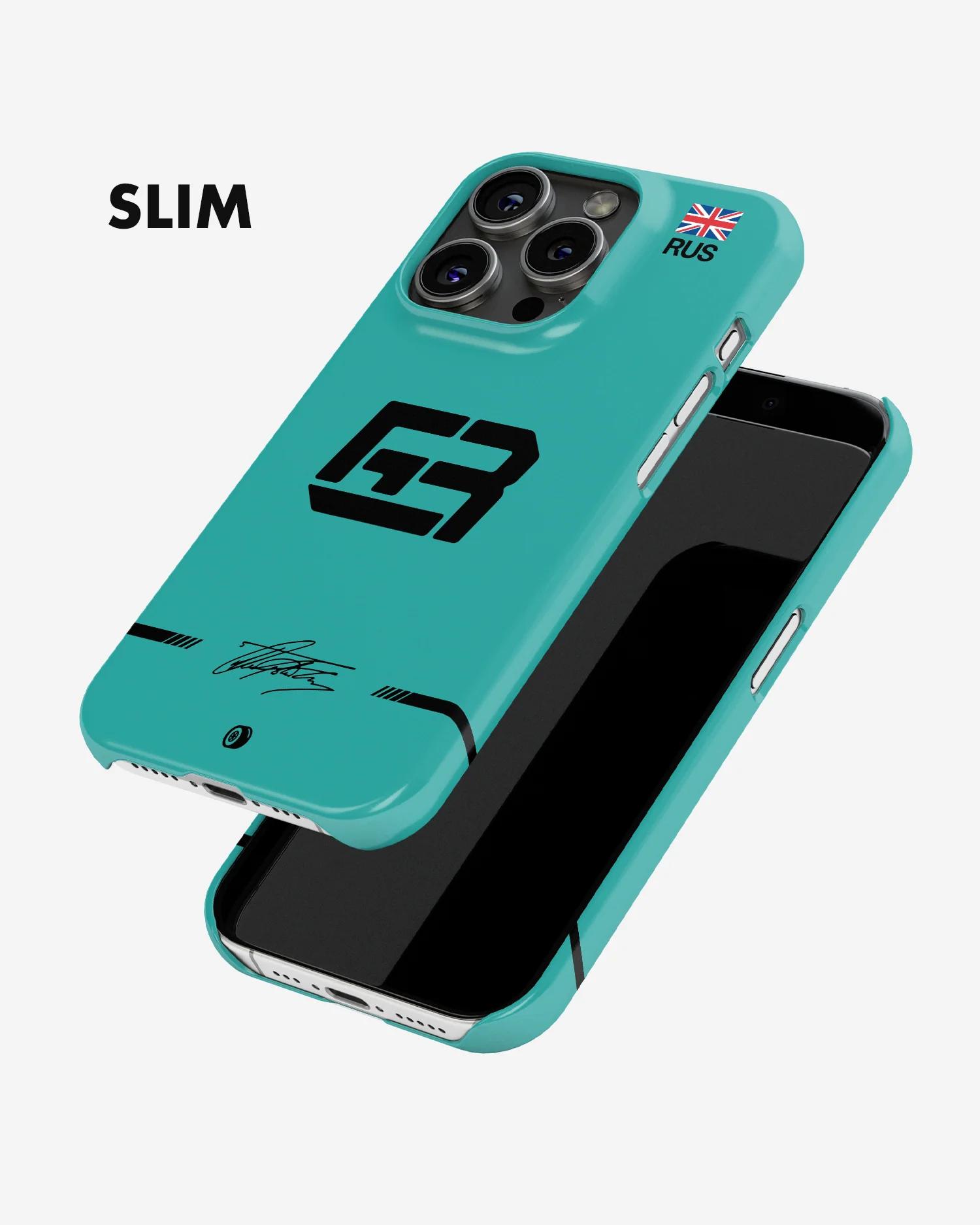 George Russell Logo 2022 F1 Phone Case - Image 5