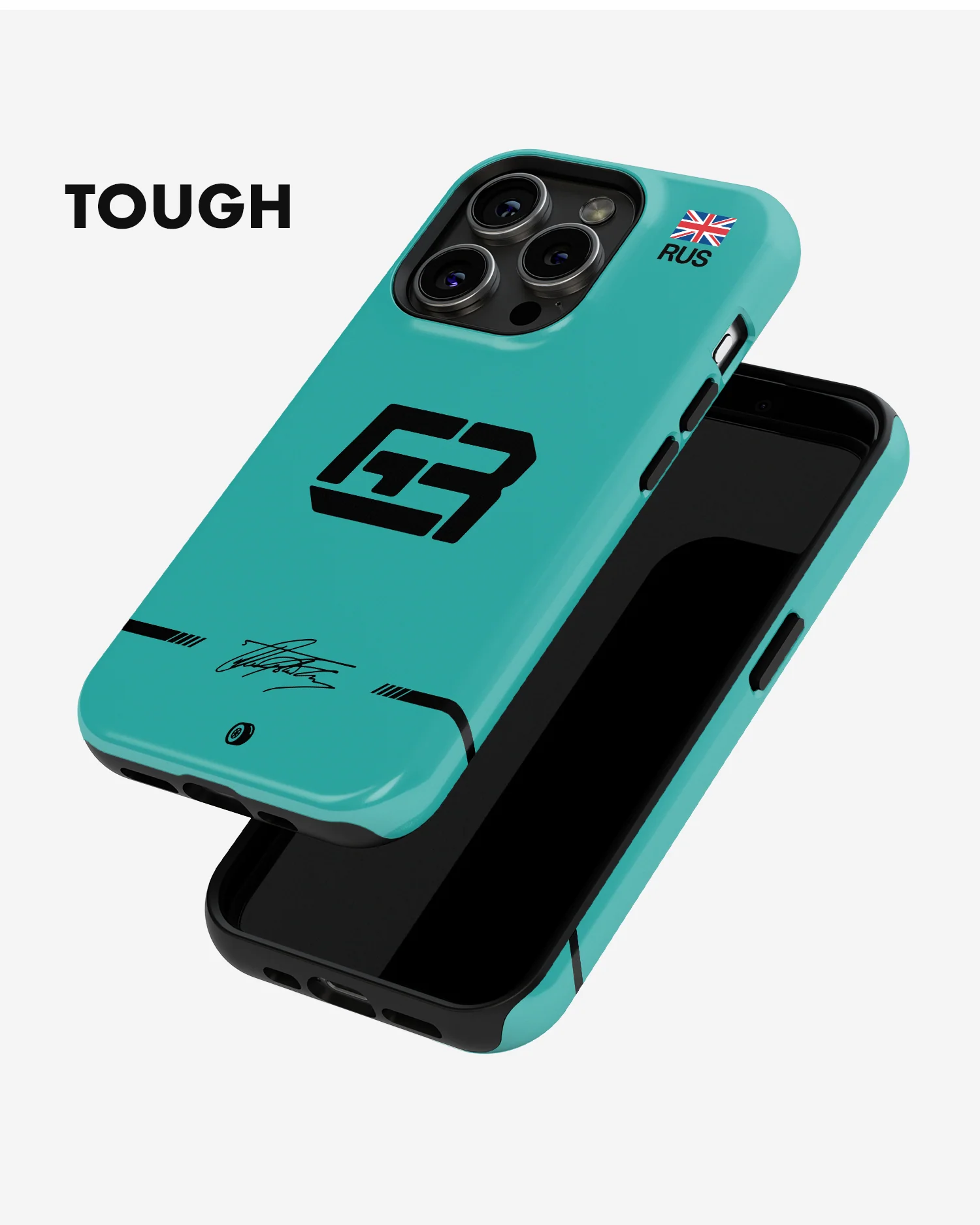 George Russell Logo 2022 F1 Phone Case - Image 6
