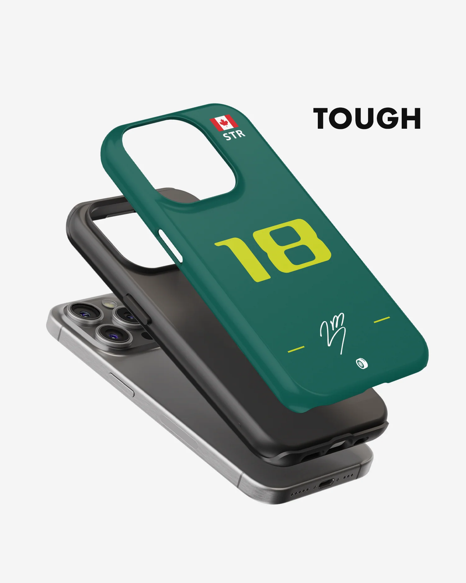 Lance Stroll 2022 Aston Martin F1 Phone Case - Image 3