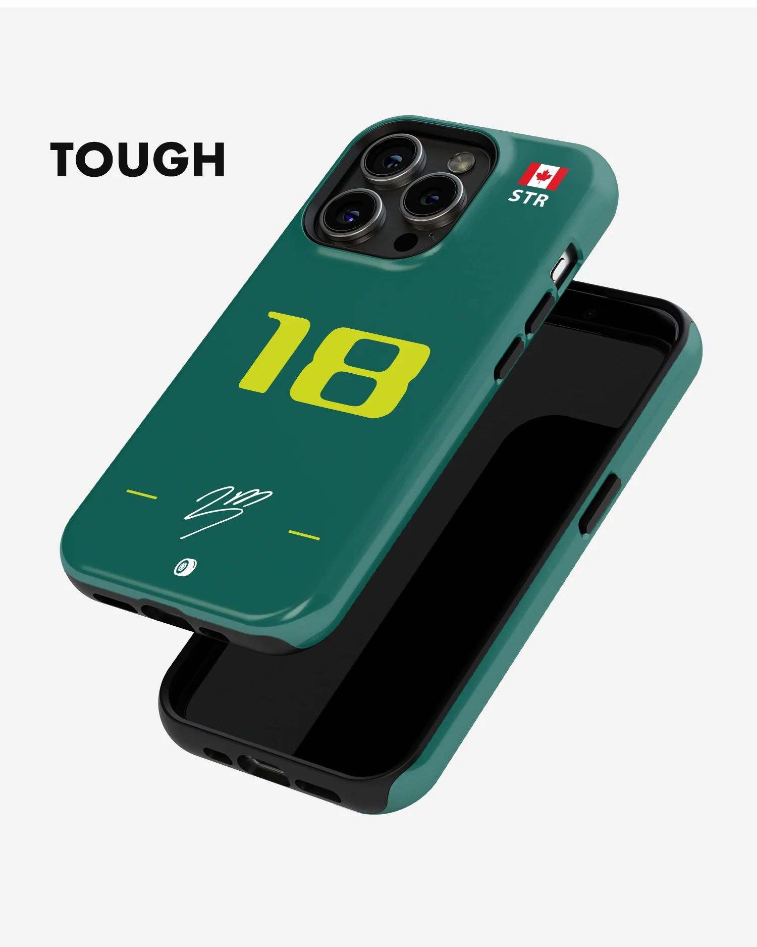 Lance Stroll 2022 Aston Martin F1 Phone Case - Image 6