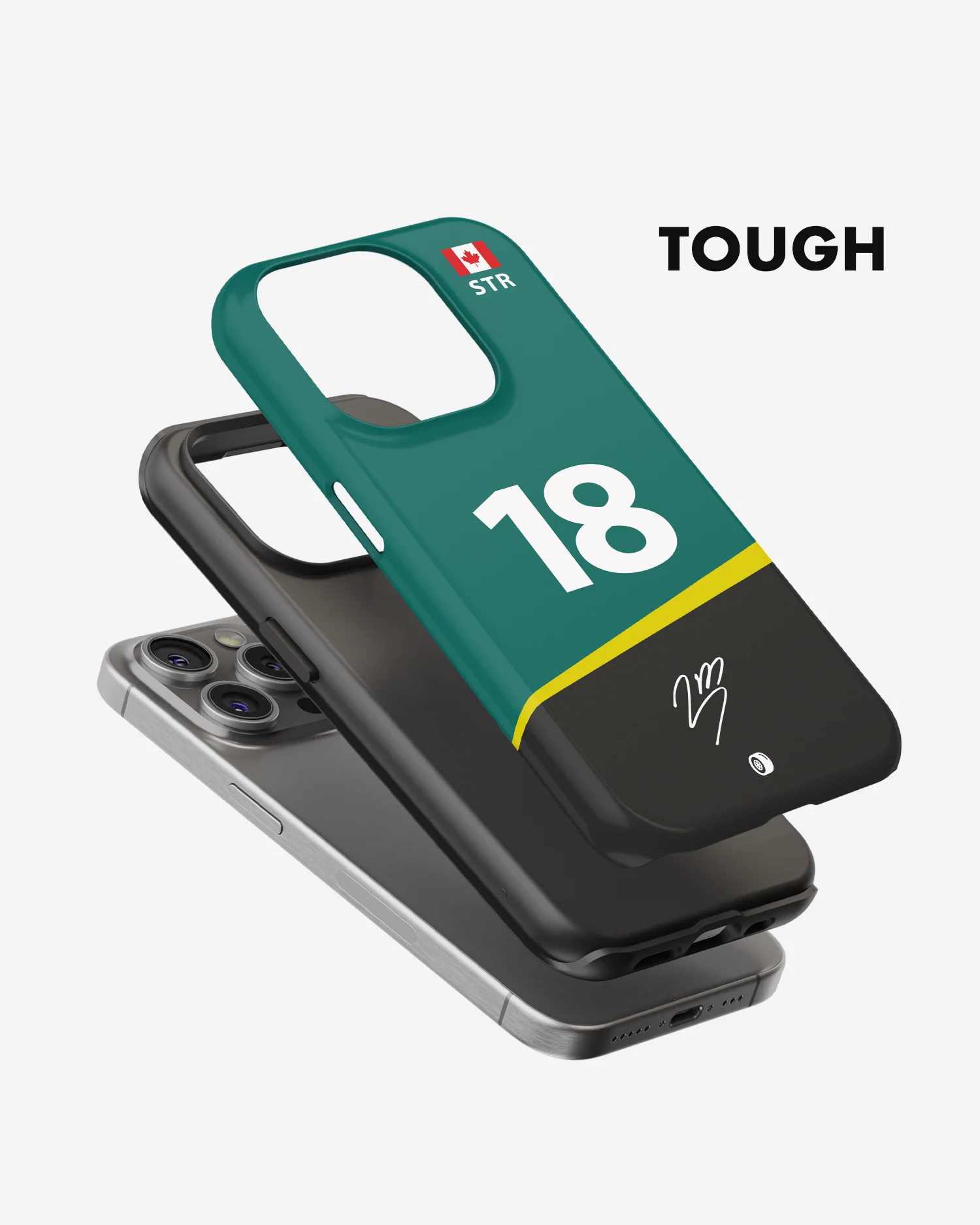 Lance Stroll 2024 Aston Martin F1 Phone Case - Image 3