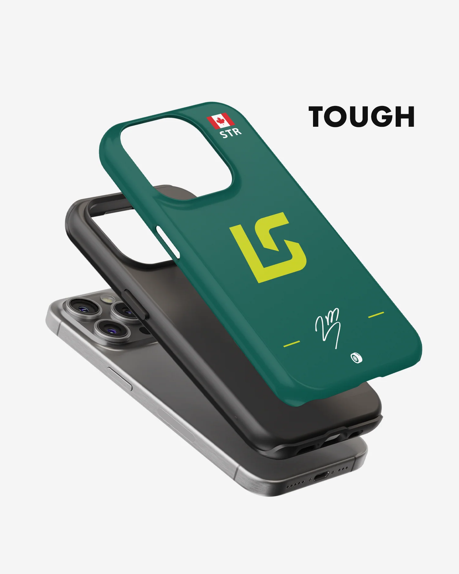 Lance Stroll Logo 2022 Aston Martin F1 Phone Case - Image 3
