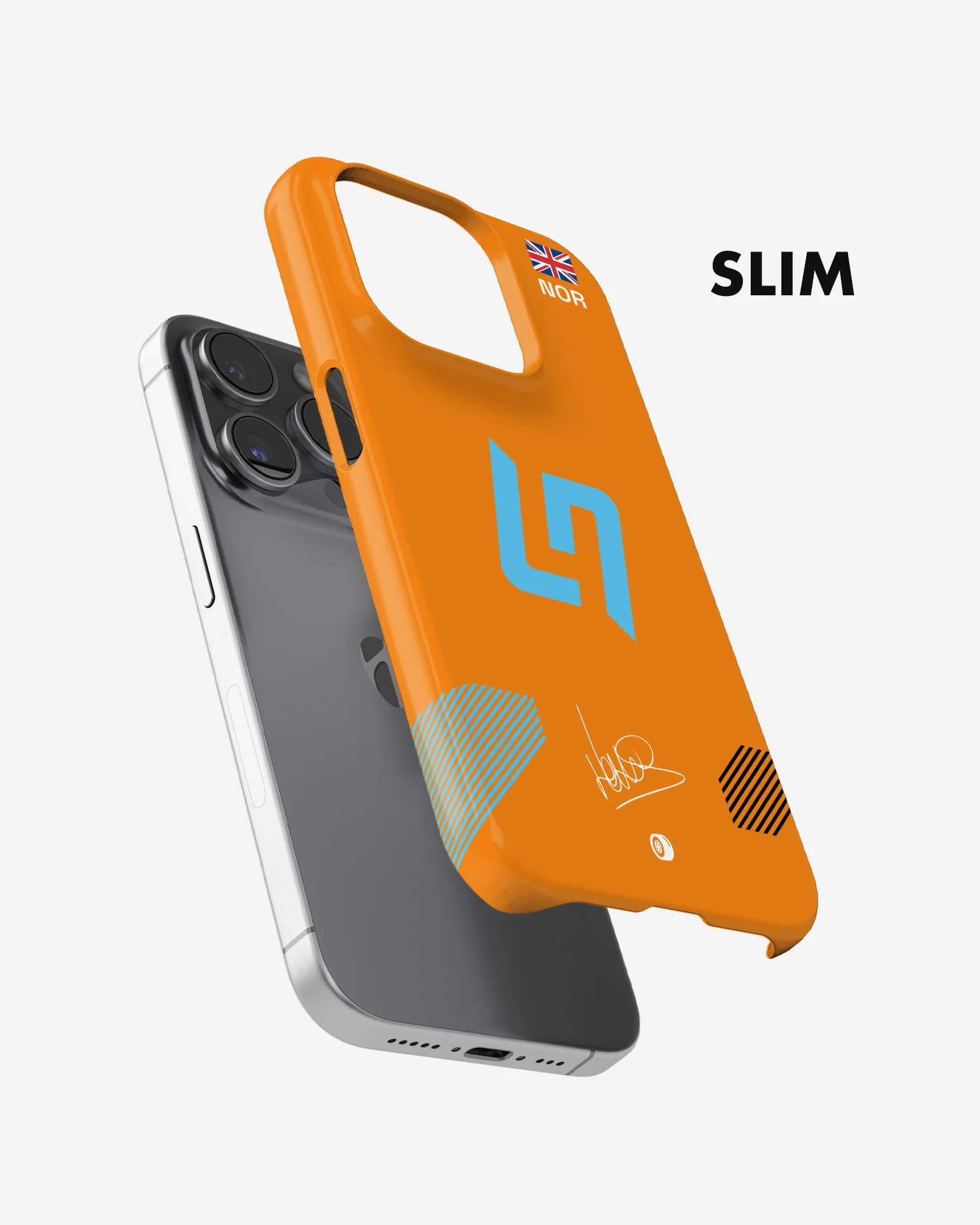 Lando Norris Logo 2022 McLaren F1 Phone Case - Image 2