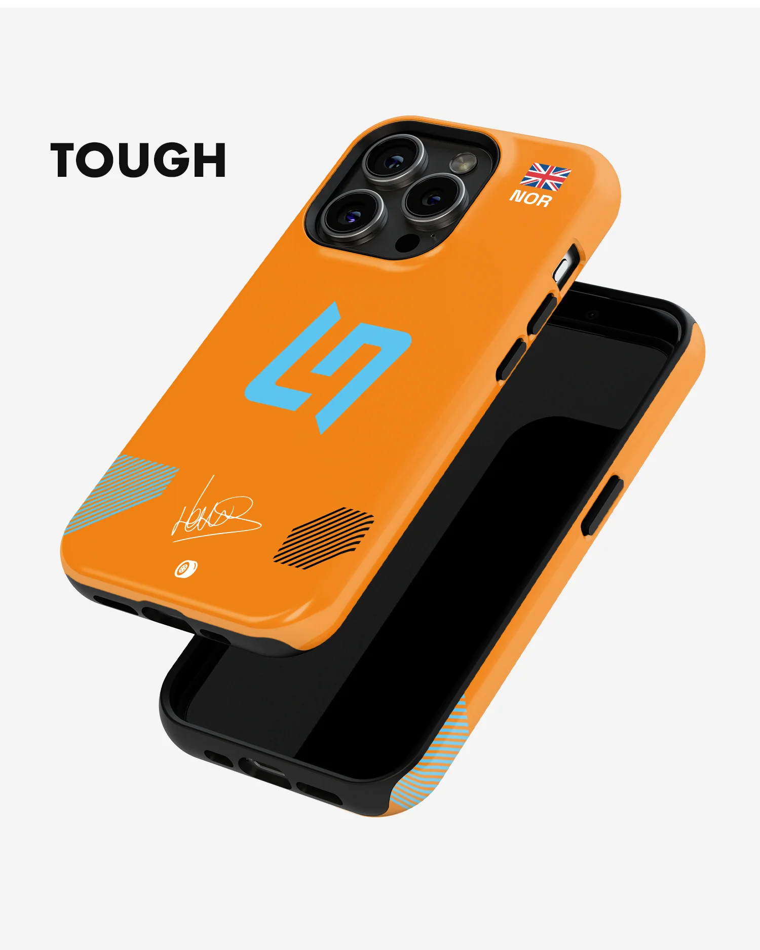 Lando Norris Logo 2022 McLaren F1 Phone Case - Image 6