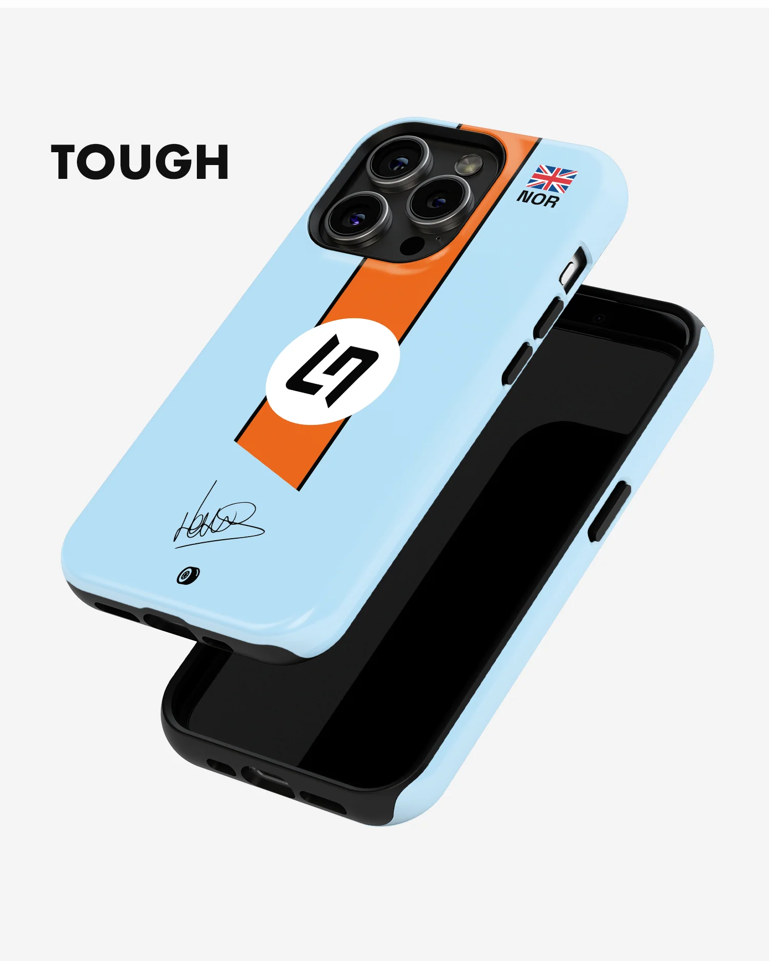 Lando Norris Special Edition Logo 2021 McLaren F1 Phone Case - Image 6