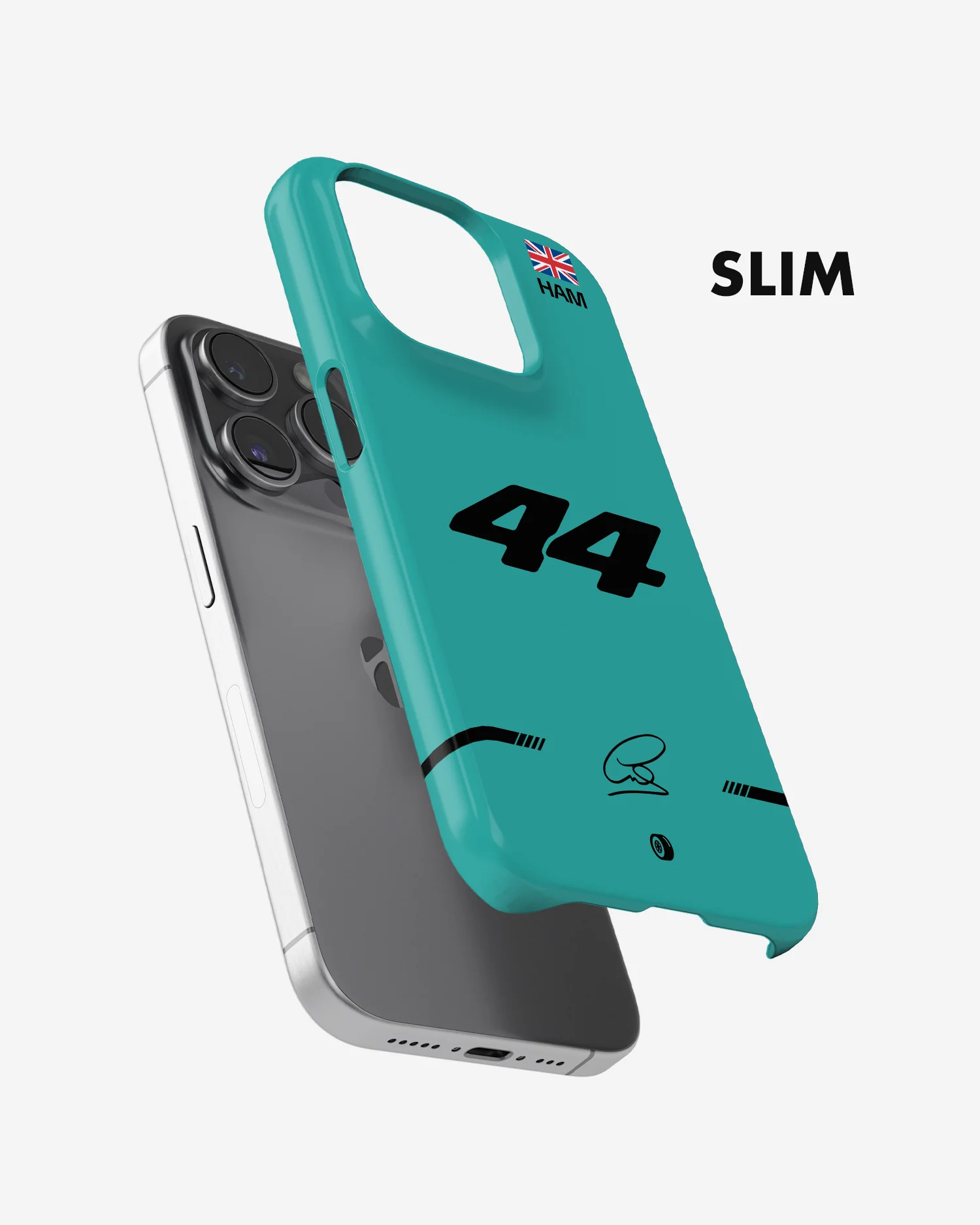 Lewis Hamilton 2022 F1 Phone Case - Image 2