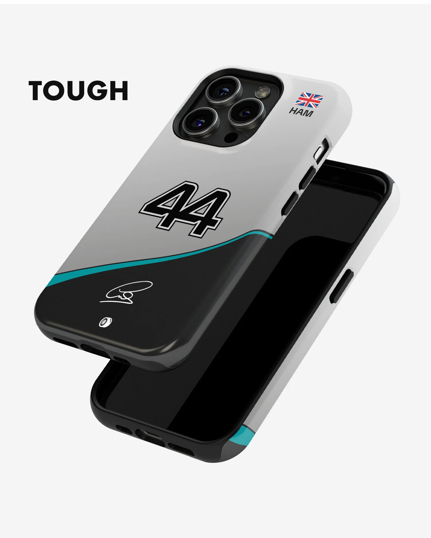 Lewis Hamilton 2024 F1 Phone Case - Image 6
