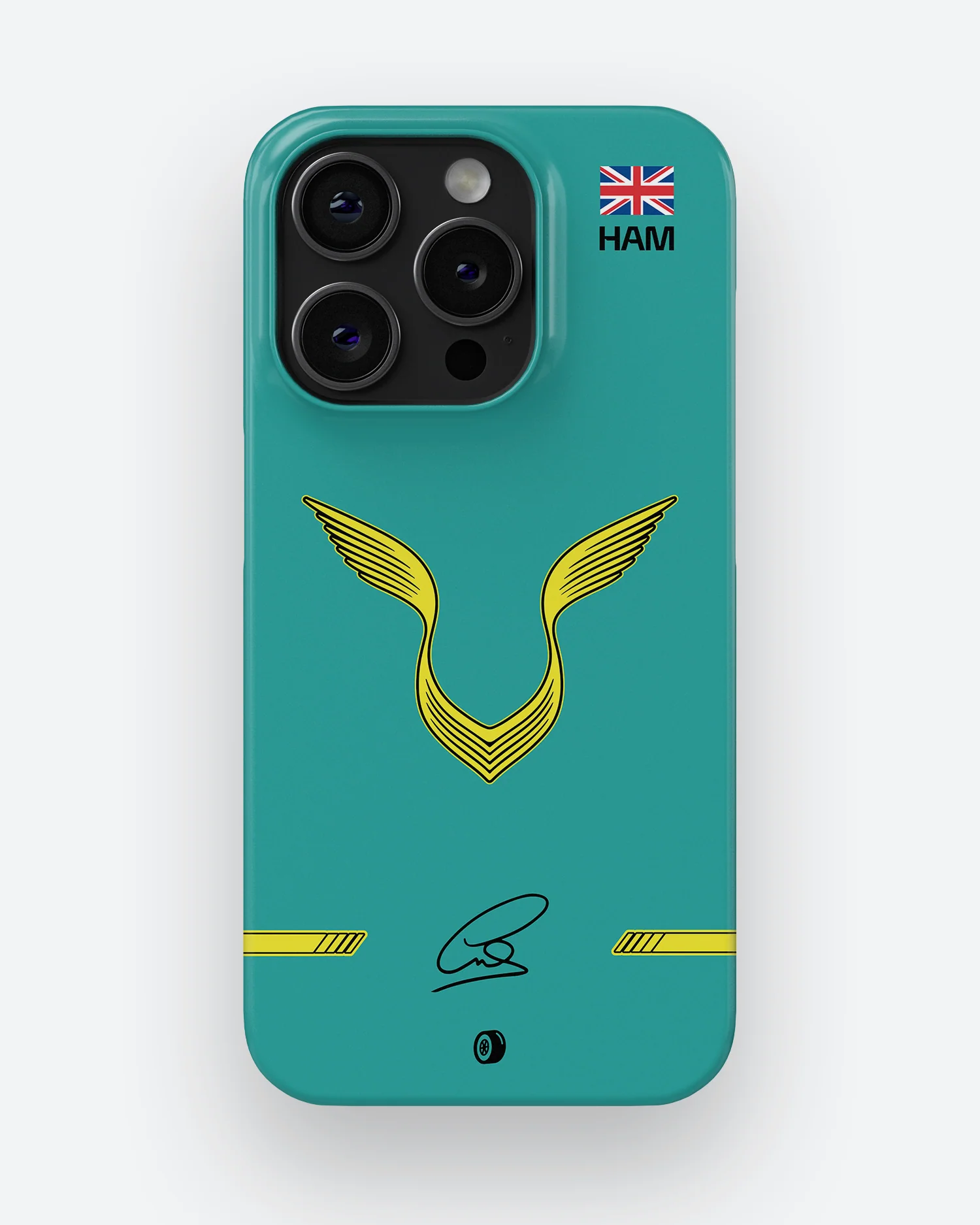 Lewis Hamilton Logo Yellow Edition 2022 F1 Phone Case
