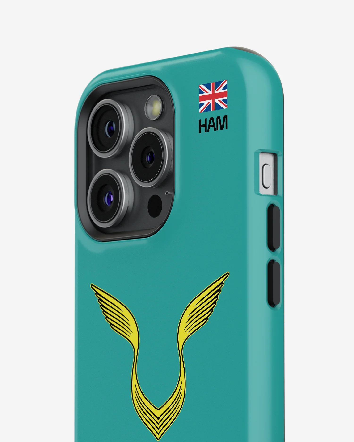 Lewis Hamilton Logo Yellow Edition 2022 F1 Phone Case - Image 4
