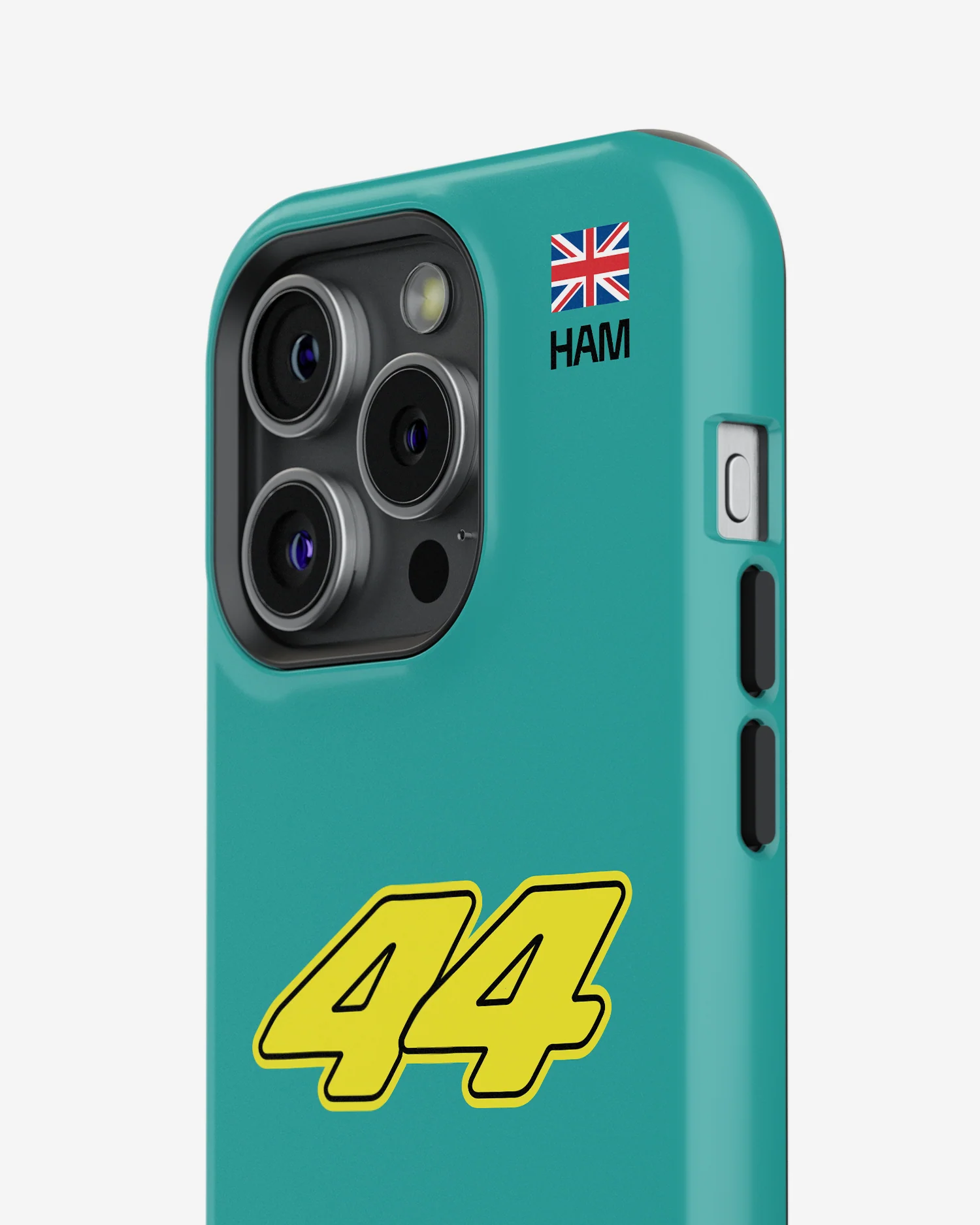 Lewis Hamilton Yellow Edition 2022 F1 Phone Case - Image 4