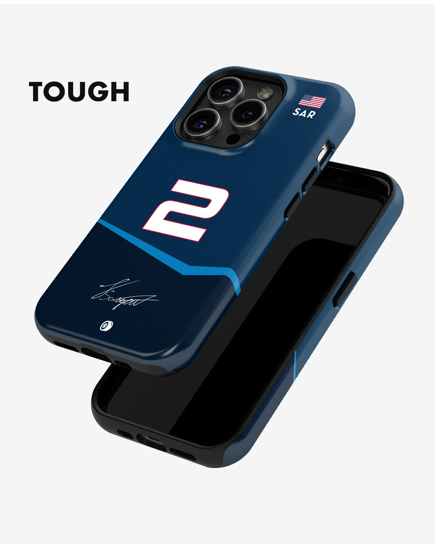 Logan Sargeant 2023 Williams F1 Phone Case - Image 6