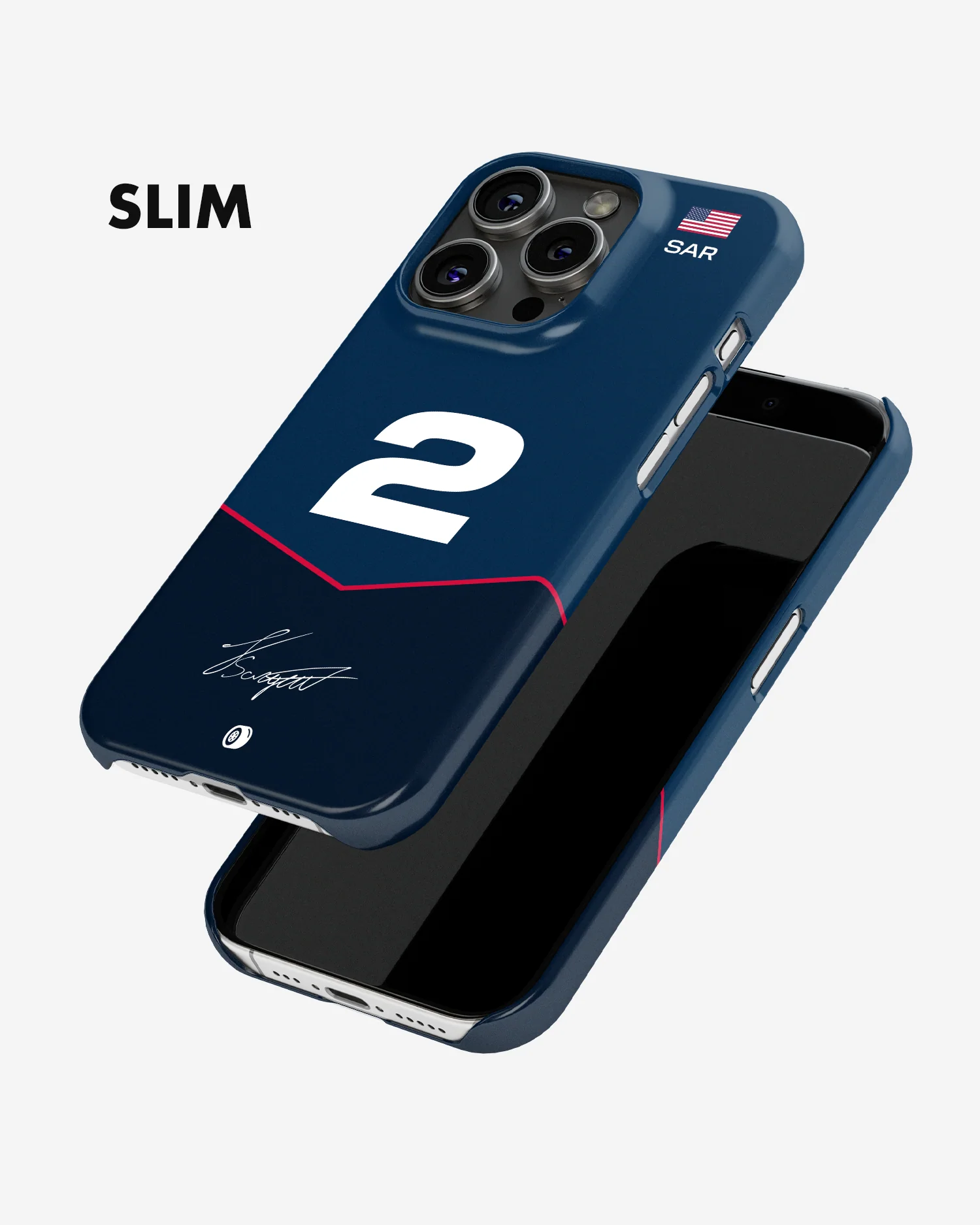 Logan Sargeant 2024 Williams F1 Phone Case - Image 5
