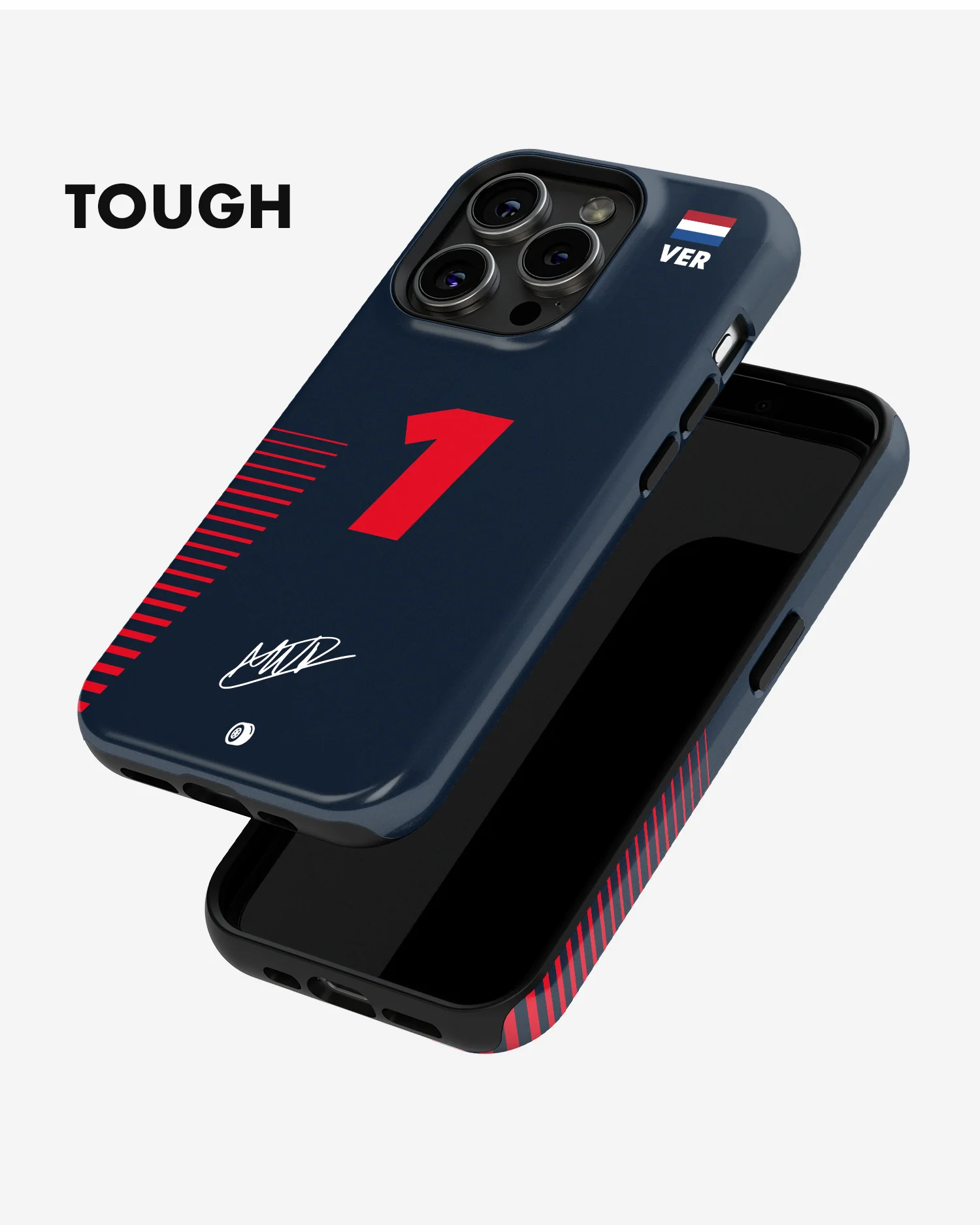 Max Verstappen 2023 Red Bull Racing F1 Phone Case - Image 6