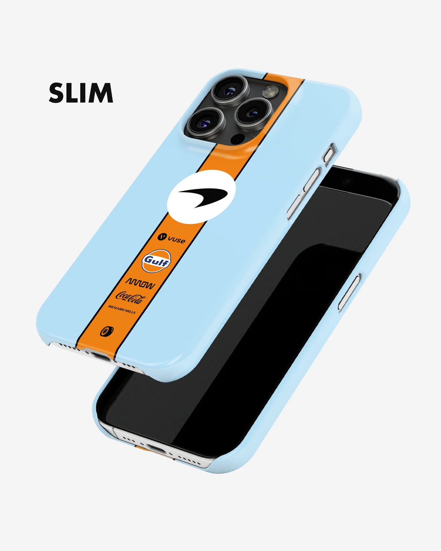 McLaren Gulf Special Edition 2021 F1 Phone Case - Image 5