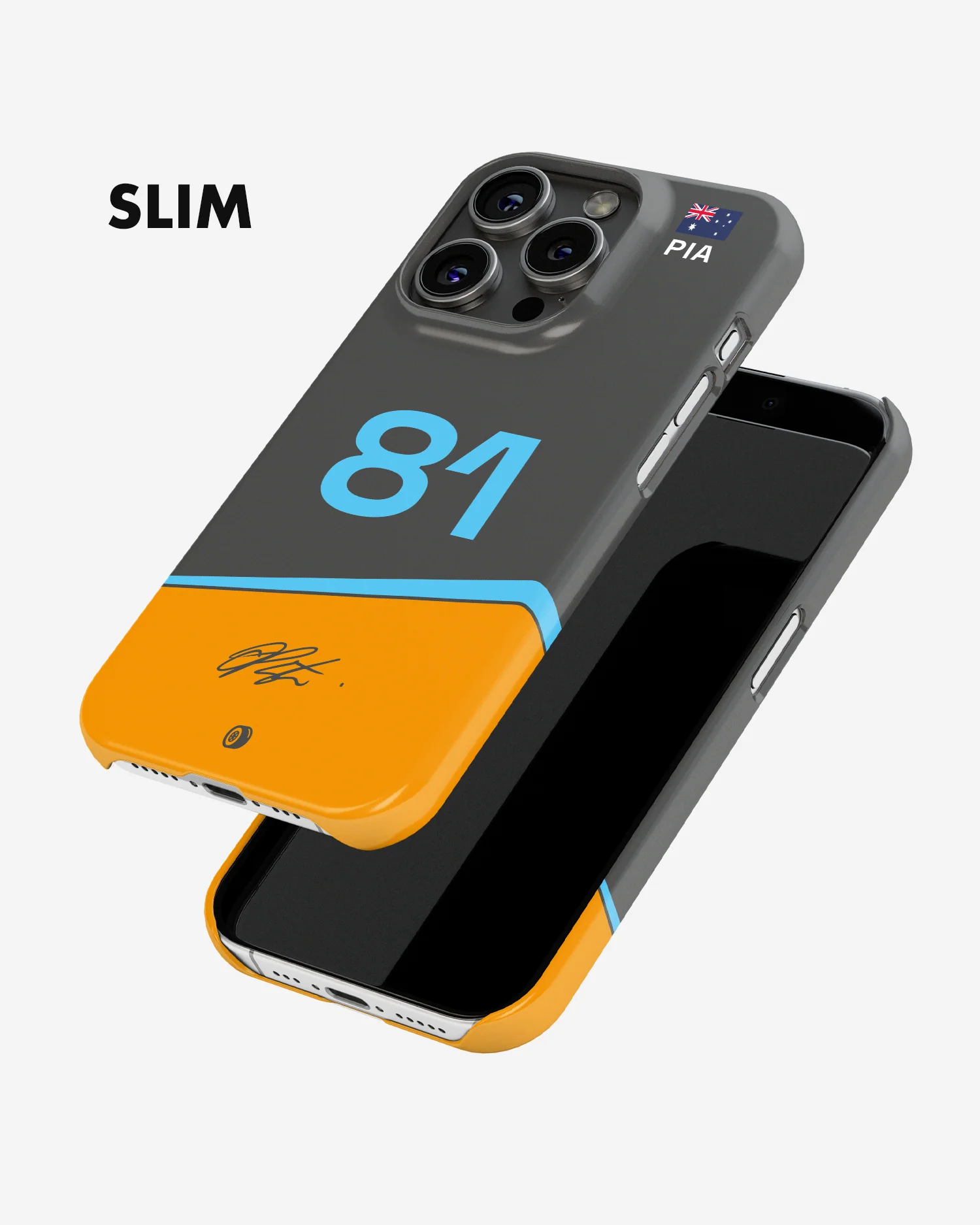 Oscar Piastri 2023 McLaren F1 Phone Case - Image 5
