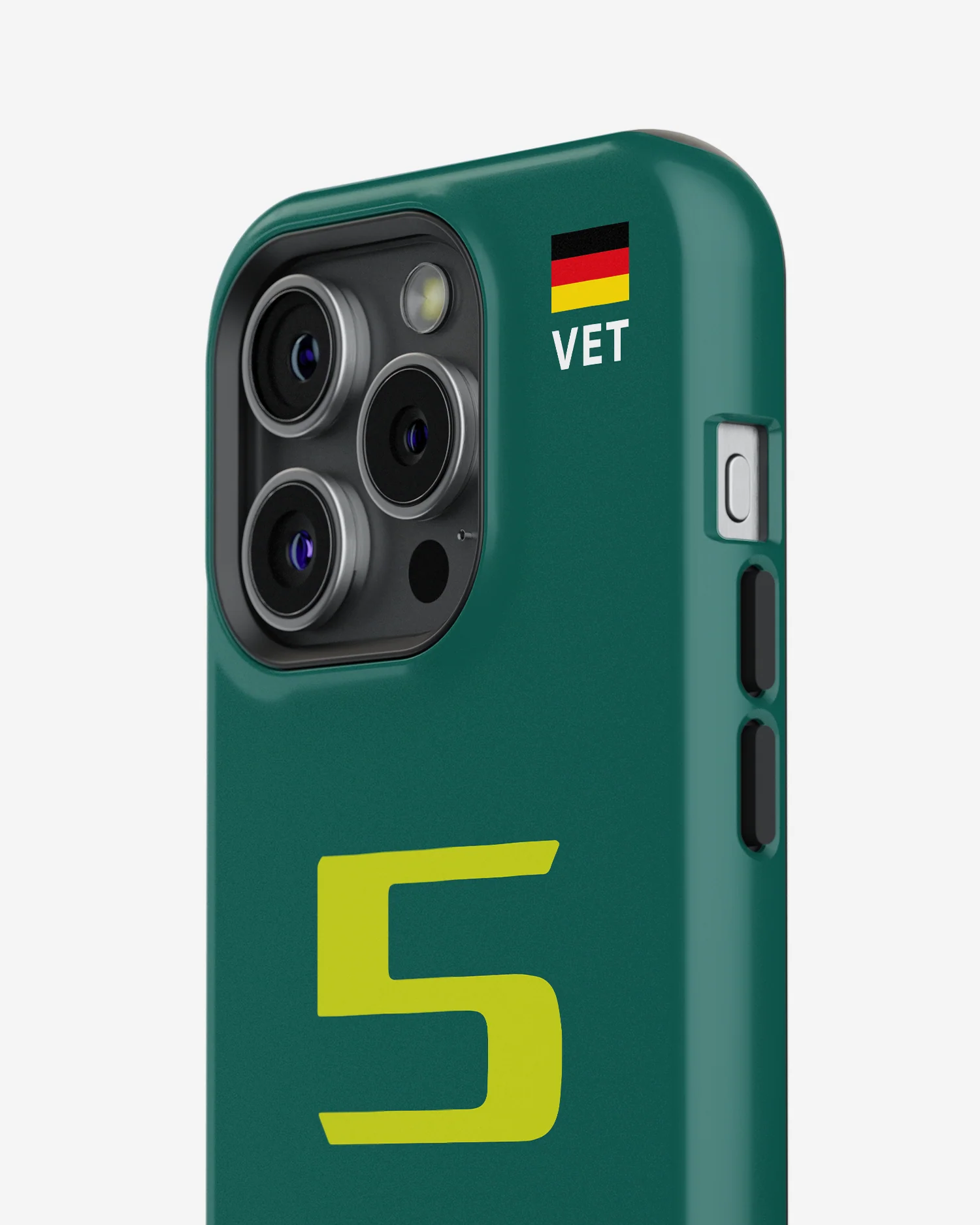Sebastian Vettel 2022 Aston Martin F1 Phone Case - Image 4