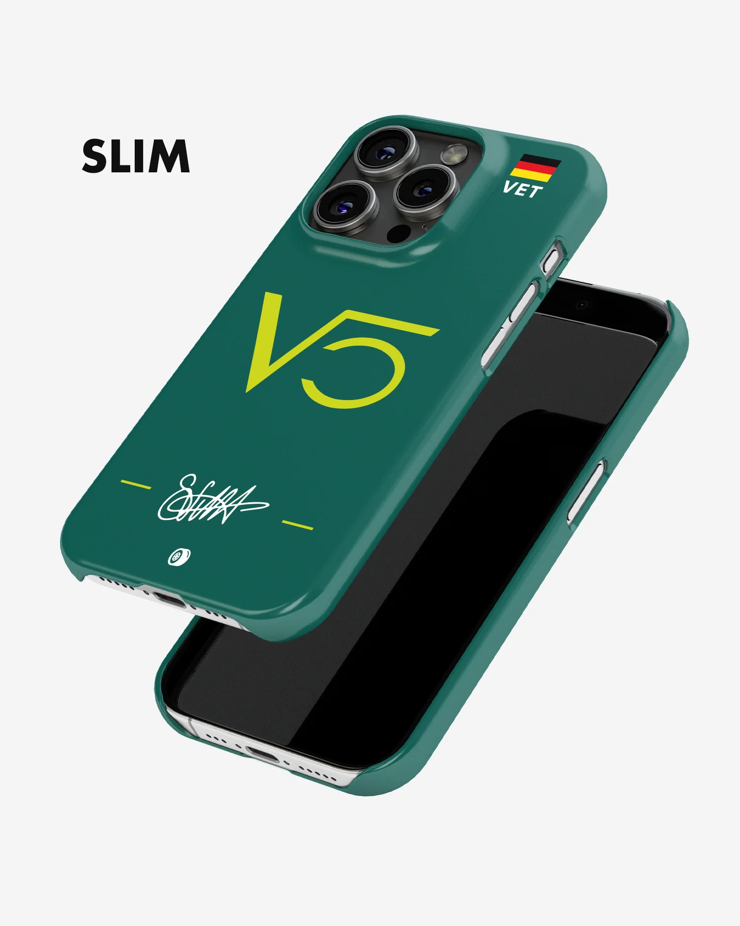 Sebastian Vettel Logo 2022 Aston Martin F1 Phone Case - Image 5