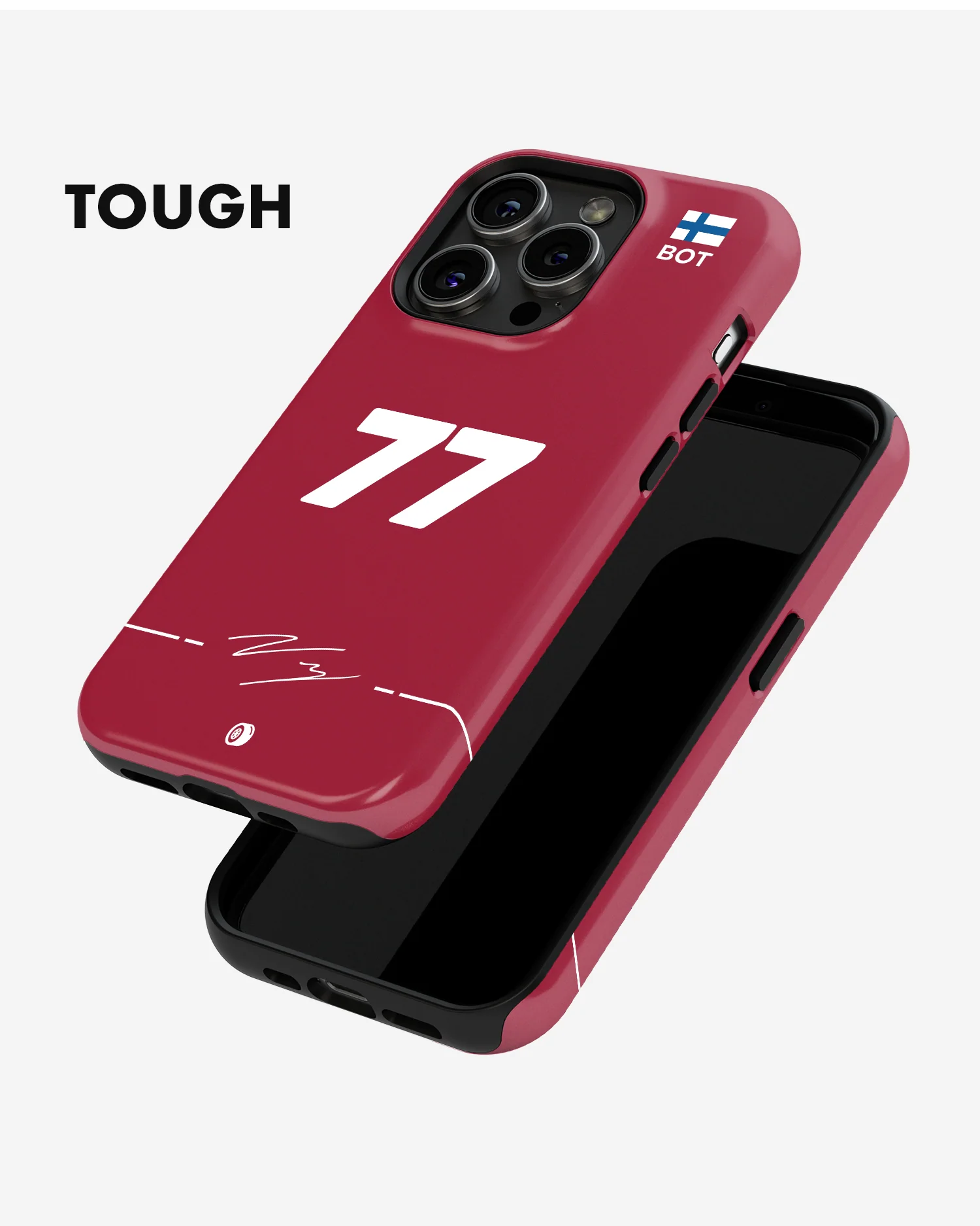 Valtteri Bottas 2022 Alfa Romeo F1 Phone Case - Image 6