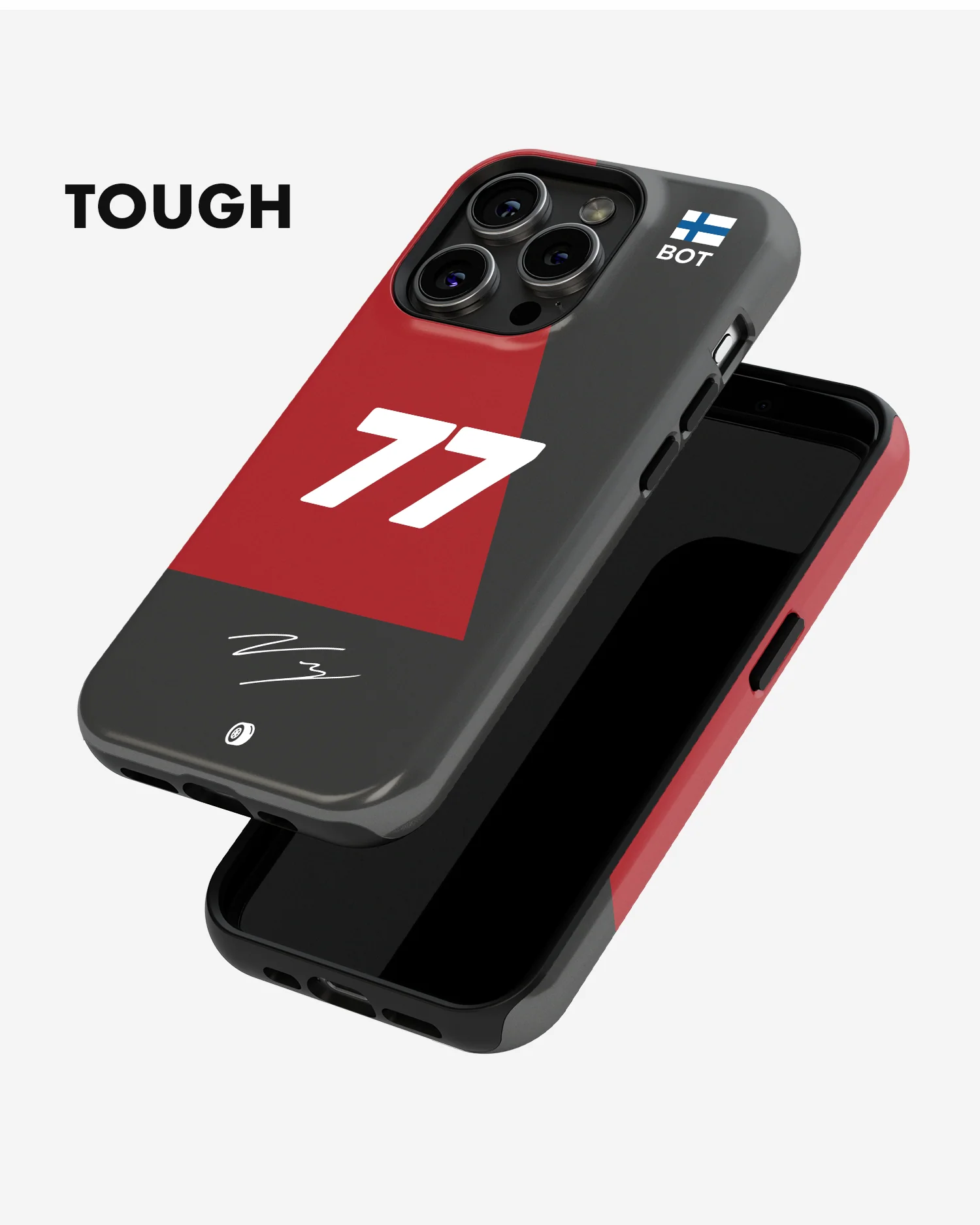 Valtteri Bottas 2023 Alfa Romeo F1 Phone Case - Image 6