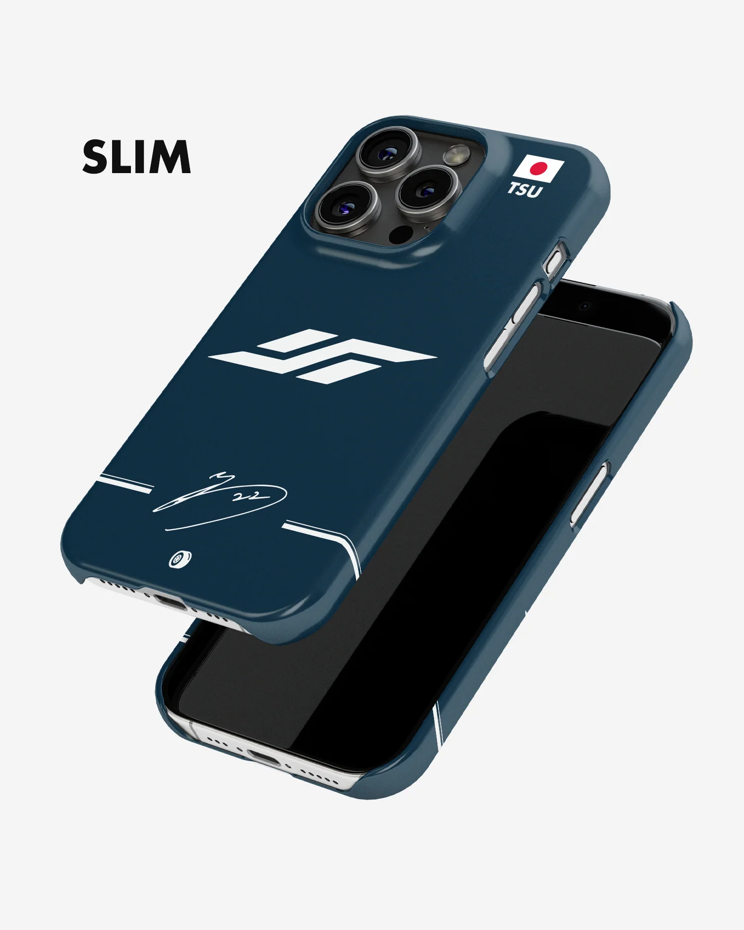 Yuki Tsunoda Logo 2022 AlphaTauri F1 Phone Case - Image 5