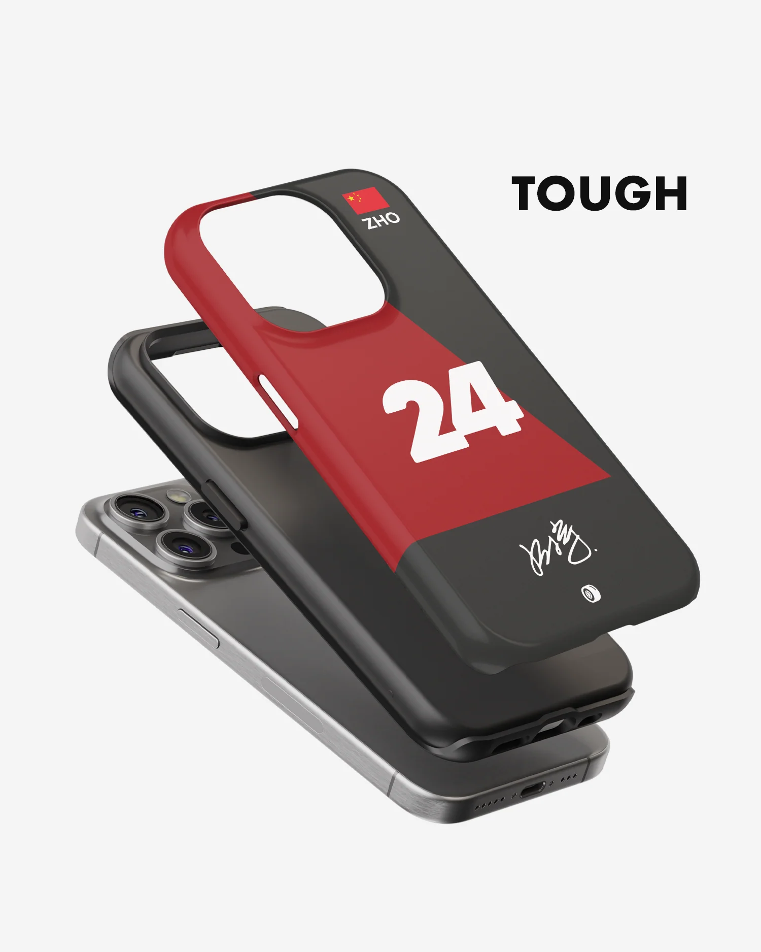 Zhou Guanyu 2023 Alfa Romeo F1 Phone Case - Image 3