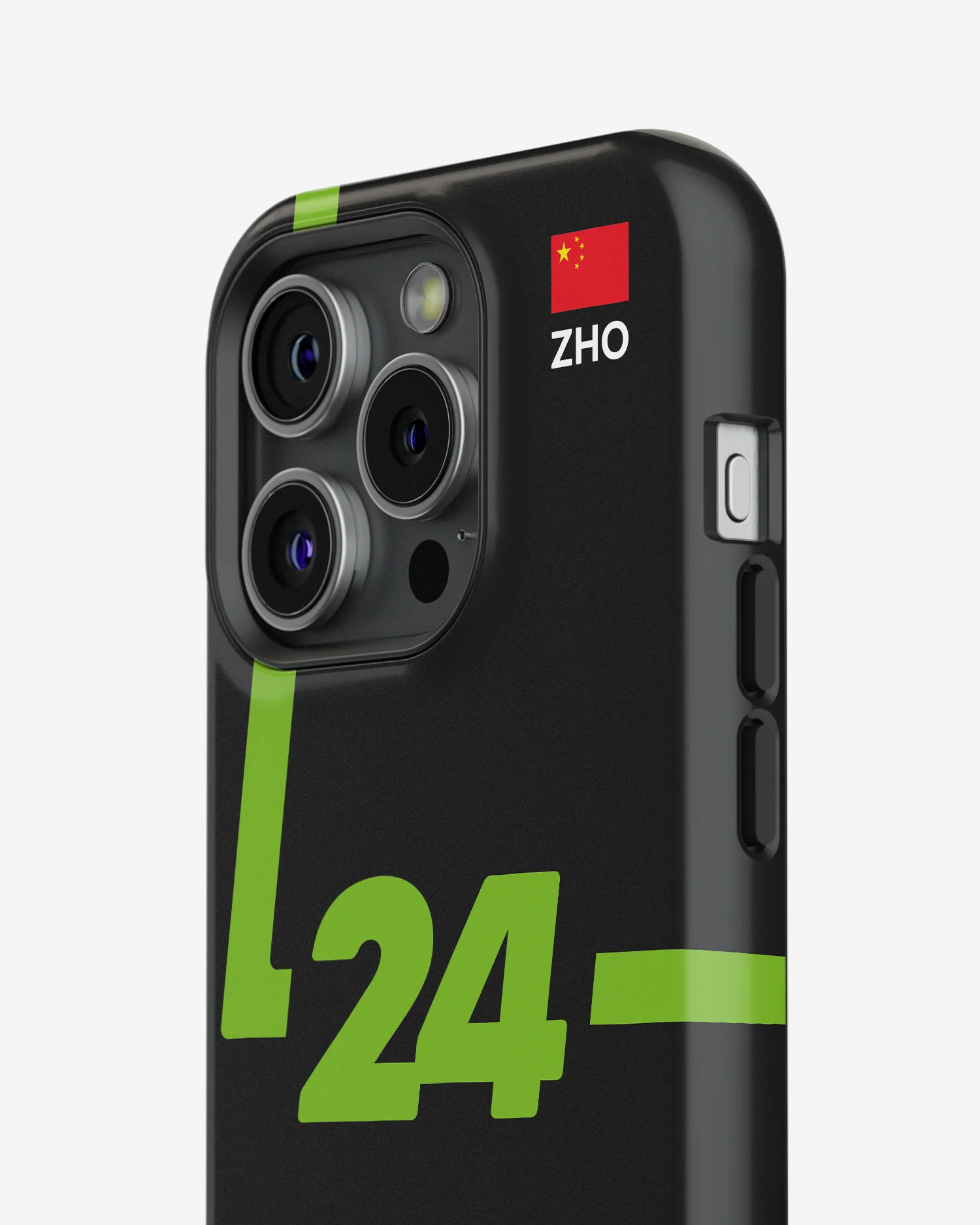 Zhou Guanyu 2024 Sauber F1 Phone Case - Image 4