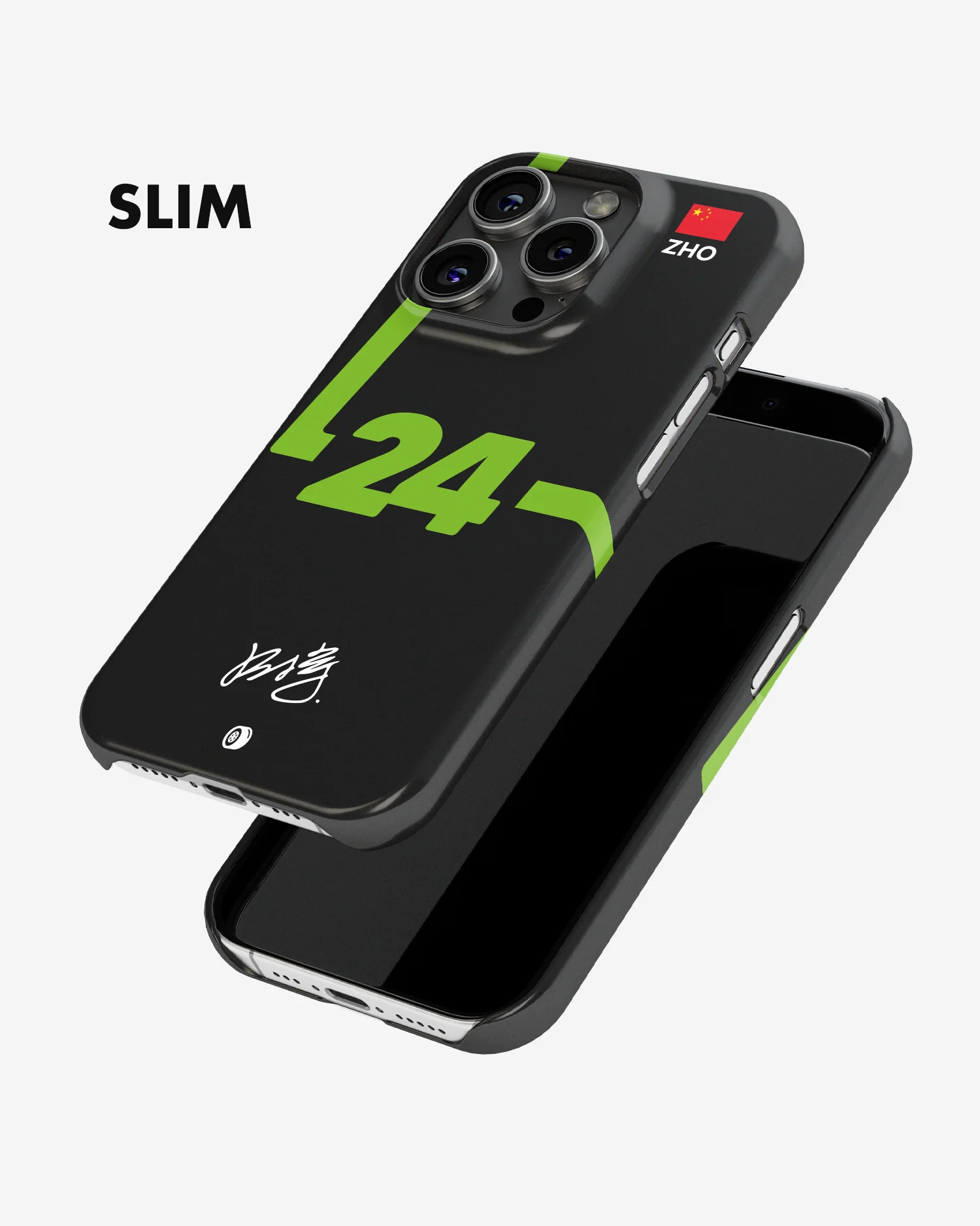 Zhou Guanyu 2024 Sauber F1 Phone Case - Image 5