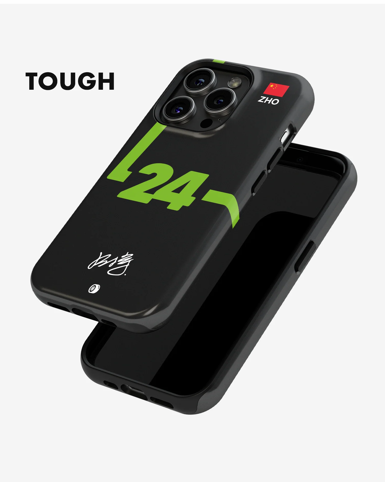 Zhou Guanyu 2024 Sauber F1 Phone Case - Image 6