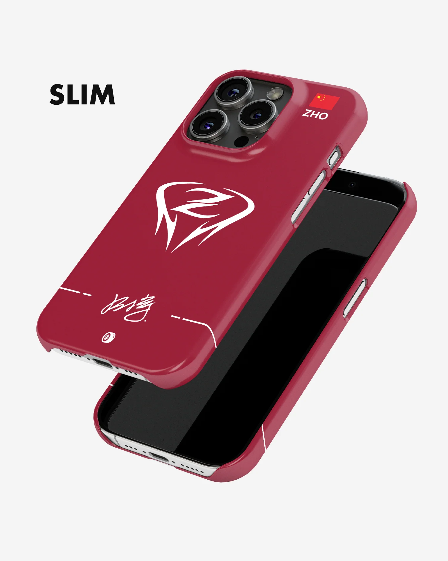 Zhou Guanyu Logo 2022 Alfa Romeo F1 Phone Case - Image 5